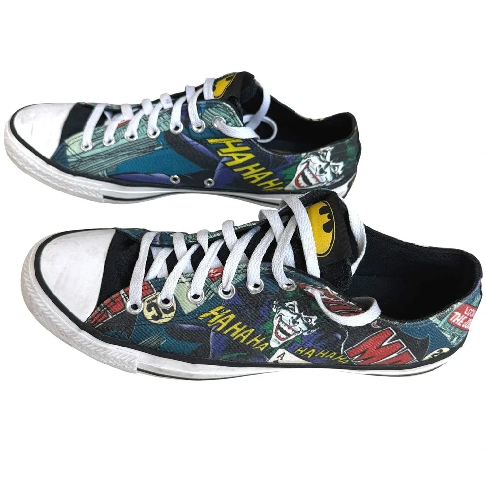 Converse Batman Chuck Taylor All Star Mens 11 Ltd Edition 80th Anniversary Joker